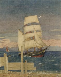 Großes Schiff, 1935 von Joseph Edward Southall